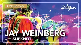 SLIPKNOT LIVE Drum Cam with Jay Weinberg | Zildjian