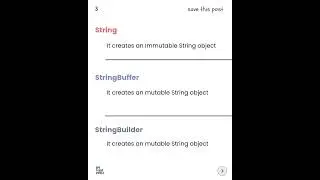 #57 Core Java  -  String Vs StringBuffer vs StringBuilder