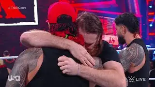 Jey Uso Saves Sami Zayn From Solo Sikoa & Roman Reigns Attack WWE Raw 2023