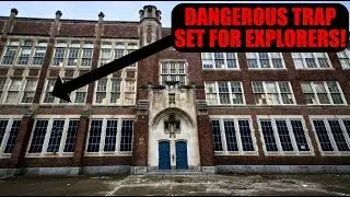 Exploring an Abandoned School in Ohio | Homeless Living Inside
