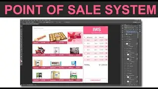PHP PROJECT: Designing a Simple Point of Sale System POS Using Microsoft Paint and Adobe Photoshop
