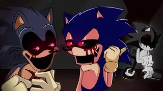 Lord X and Sonic.EXE Roasts Tails.exe & Eternal Nightmare MOD! - Friday Night Funkin'