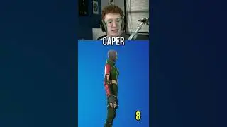 Top 10 LEAST Used Fortnite Skins!