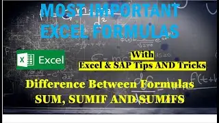 SUM , SUMIF AND SUMIFS FORMULA IN EXCEL IN HINDI | SUMIF AND SUMIFS EXCEL FUNCTIONS IN HINDI