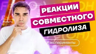 Задание 30 РИО: реакции совместного гидролиза и их видимые признаки | Химия ЕГЭ