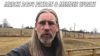 March 2024 Patron & Member Update