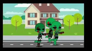 Зомби Апокалепсис//Начало 2часть/Gacha life.