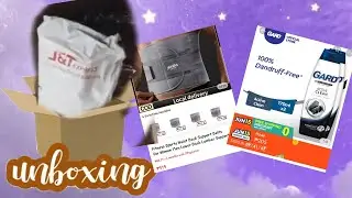 Unboxing Parcel #08 #shoppee#bodySupporter #GardShampoo