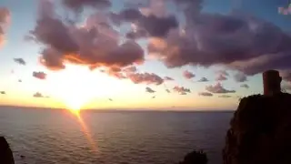 Posta de sol desde Sa Torre de ses Animes