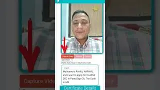 Pantasign Aadhar Based DSC Video Verification |