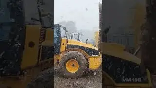 пришла зима #hitachi #2024 #весна2024 #excavator #стройка #automobile