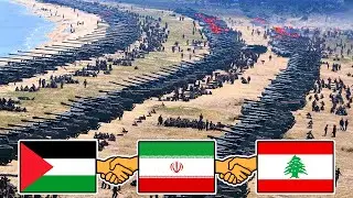 ¿Qué tan Poderosos serían Palestina, Irán y el Líbano Unidos?