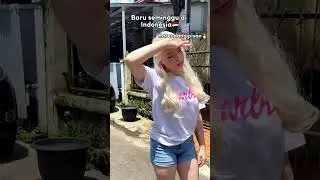 BULE baru seminggu di Indonesia🇮🇩 vs setahun bule barbie