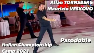Allan Tornsberg - Maurizio Veskovo | Paso Doble | Italian Championship Camp 2021| Naples 
