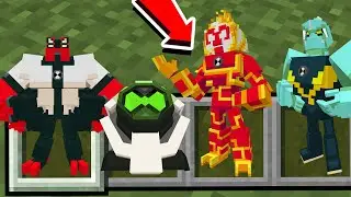 ALIENS DO BEN 10 DA VIDA REAL NO MINECRAFT!