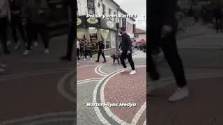 Polise Yumruk Attı Halktan Dayak Yedi