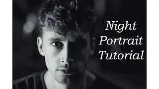 Night Portrait Photography Tutorial without Flash or Led