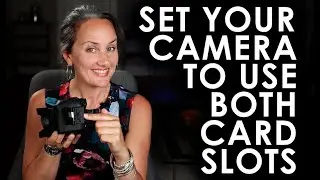 HOW TO RECORD TO BOTH MEMORY CARDS - Canon - camera only using one card slot - Filmmaking 101