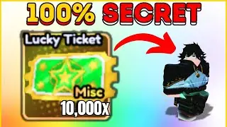 How I get New Secret using 10k Lucky Tickets in Anime Defenders!