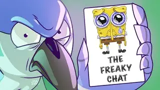 MORDECAI HATES THE FREAKY CHAT WITH SPONGEBOB