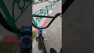 Покатушки от перового лица на BMX ,трюки по городу! Часть 2
