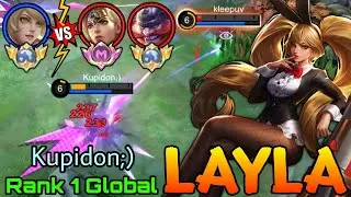 No.1 Layla VS Top Global Franco & Supreme Freya - Top 1 Global Layla by Kupidon;) - Mobile Legends