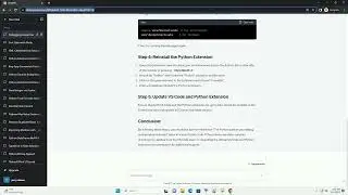 Python debugging does not start in VS Code The Python path in your debug configuration is invalid