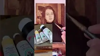 Напишу женский портрет маслом на грунтованном холсте.