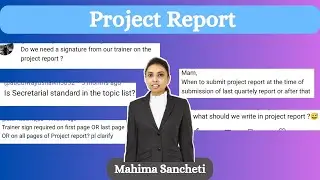 I answered your questions about Project Report | CS project report #cs #icsi