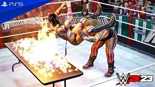 WWE 2K23 - ''The Demon'' Finn Balor vs ''The Fiend'' Bray Wyatt - Hell in a Cell Match | PS5™ [4K60]