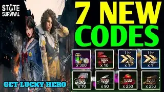 EVENT ⭐ STATE OF SURVIVAL CODES 2023 | SOS GIFT CODES 2023 | GET LUCKY HERO IN STATE OF SURVIVAL