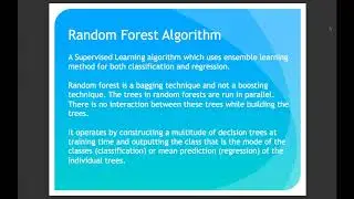 Random Forest | Machine Learning | Python | Corona Virus DataSet
