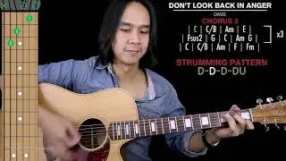 Don't Look Back In Anger Guitar Cover Oasis 🎸 |Tabs + Solo|