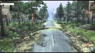 SpinTires Баг на карте 