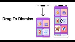 SwiftUI Tutorial: Custom  Dismiss View Feature with Animation