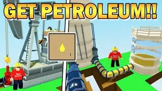 how to make PETROLEUM OIL!! | Islands ROBLOX