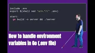 How to handle environment variables in Go (.env file)