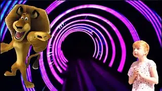 Madagascar Mad Pursuit - POV - Motiongate Dubai - Самый страшный аттракцион в парке Motiongate.