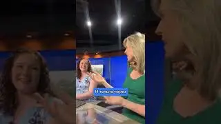 Ведущая новостей начала рожать во время эфира