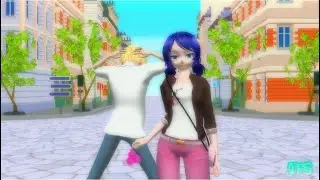 Леди баг и Супер кот ~ [ Simple dimple ] - MMD // прикол 😁