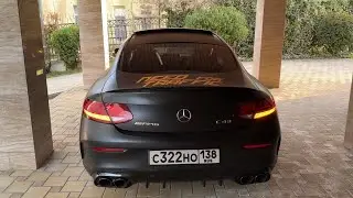 катаюсь по Сочи на c43 amg | от первого лица