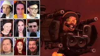 Реакция Ютуберов на Диджей Скибиди Вернулся в Скибиди Туалетах 77 | skibidi toilet 77 (part 1)