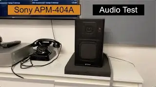 Sony APM-404A - Audio test