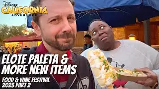 The Controversial Elote Paleta & More NEW Food & Drinks at Food & Wine Festival 2023