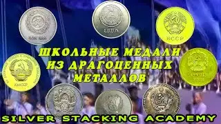 САМОЕ ДЕШЕВОЕ ЗОЛОТО!? Школьные золотые и серебряные медали СССР Инвестиции в золото и серебро