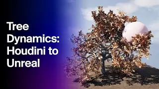 How to Create Tree Simulation | Houdini and Unreal Engine