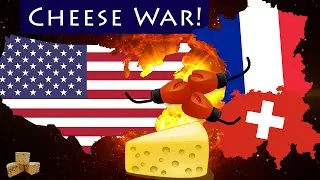 Why is there a legal battle over Gruyere between America, France, and Switzerland?