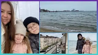 VLOG: Наше небольшое семейное путешествие в Анапу / Море в марте