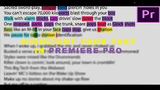 HOW TO HIGHLIGHT YOUR TEXT IN PREMIERE PRO 2020