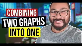 MS Excel - Combining Two Graphs Into One! Cool Trick!